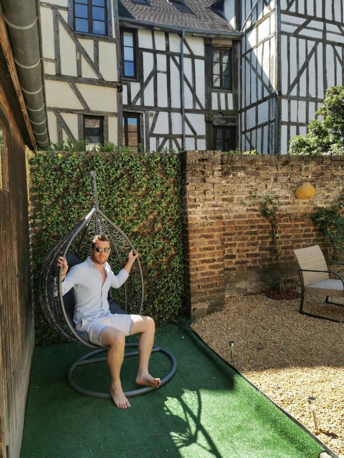 Le Chat De La Cathedrale - Calme - Jardin - Wifi Troyes Exterior foto